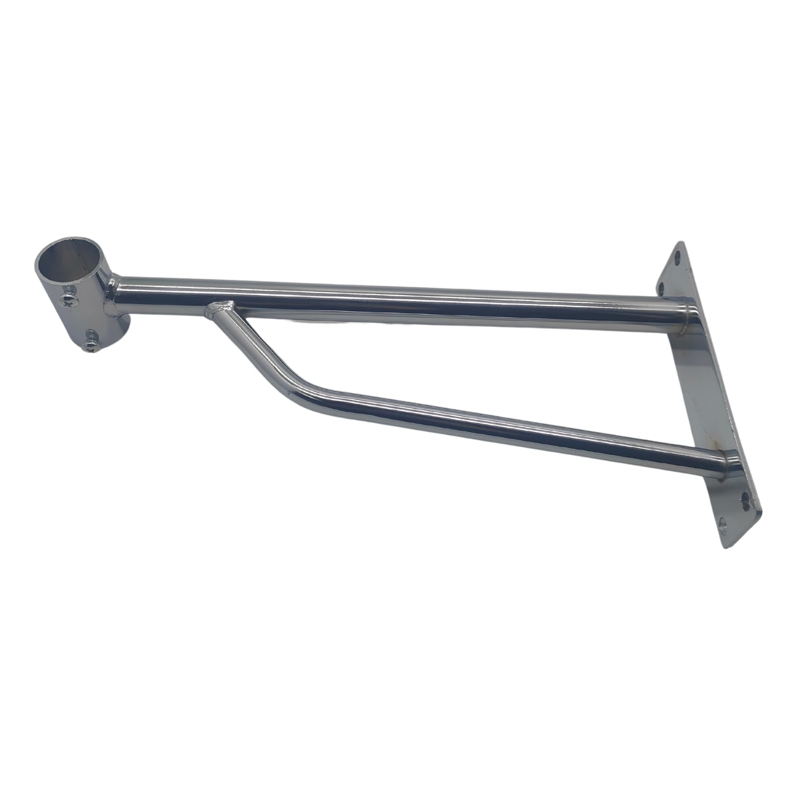 Complete Retail Source Ltd 25Mm 6Ft Garment Clothes Rail Wall Mounted Hanging Rail Display Tubing System (Bracket)