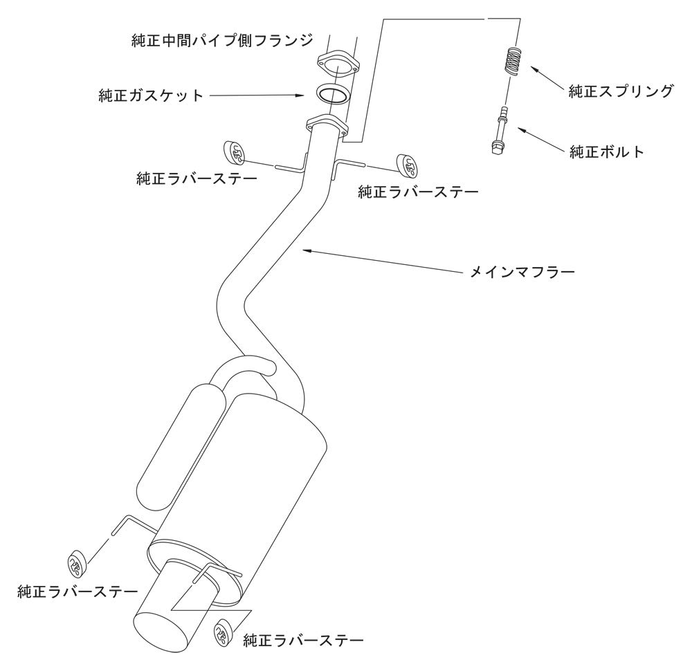 Amazon | HKS 自動車用スポーツマフラー サイレントハイパワー トヨタ