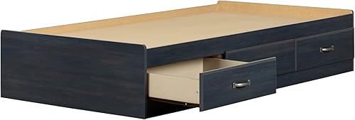 Miniatura 15 de South Shore Ulysses Twin Mates Cama Otoño Roble Fall Oak,Azul (Arándano),Roble de invierno.,https://www.amazon.com/dp/undefined