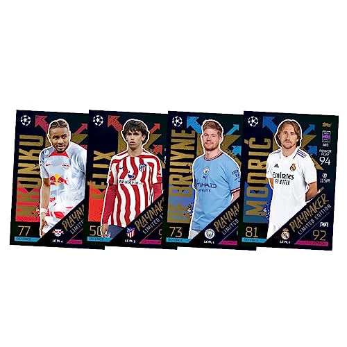 Image of Topps Match Attax 22-23 - Red Ray Mega Pack with Exclusive Neon Pedri Card