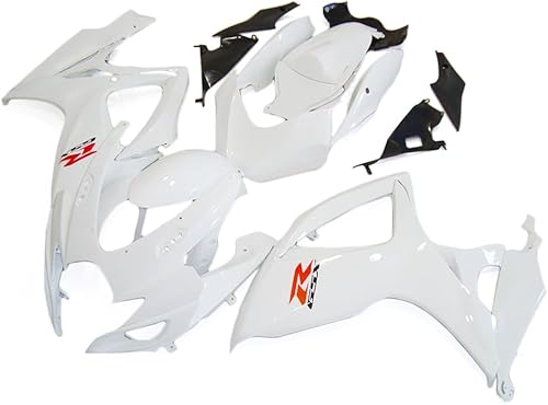 STLPRO - Kit de carenado de plástico ABS brillante para Suzuki GSXR600 GSXR750 2006 2007 K6 06 07 GSX-R600 GSX-R750 Carenados Molde por inyección de