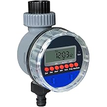 Bah&ccedil;e Sulama Zamanlayıcısı Musluk ve Su Deposu Uyumlu Pilli Dijital Elektronik