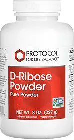 D-Ribose em Pó 227 g Puro MPOWER Importado