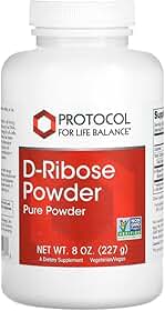 D-Ribose em Pó 227 g Puro MPOWER Importado