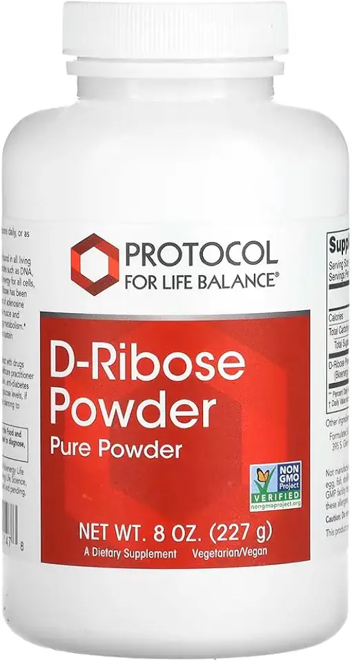 D-Ribose em Pó 227 g Puro MPOWER Importado