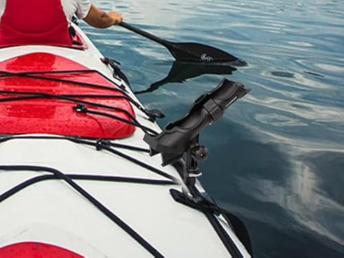 HITORHIKE Suporte para Vara de Pesca Kit de Ajuste Universal com Suporte Permite Ajuste de 360 Graus