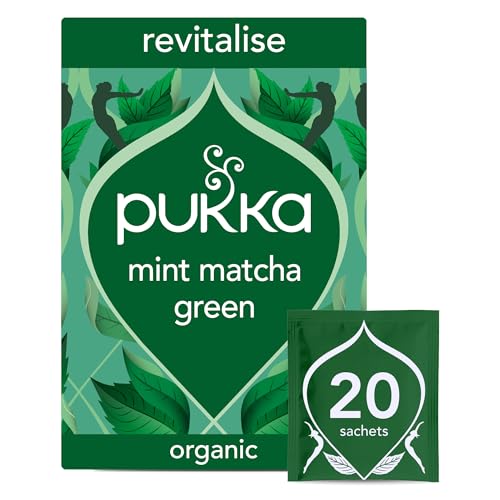 Image of Pukka Mint Matcha Green Tea, 20 sachets