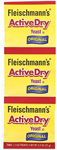 Fleischmann's Active Dry Yeast, The original active dry yeast, 0.75 oz (Pack of 4)