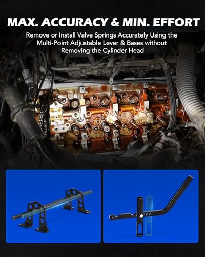 image for Orion Motor Tech Valve Spring Compressor, Universal Overhead Engine Va