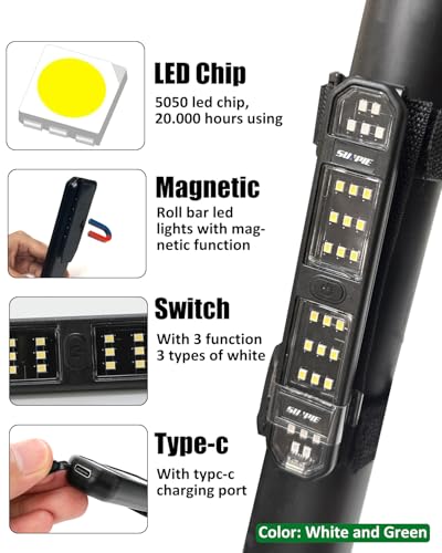 Image of SUNPIE UTV Dome Light SXS Interior Wireless Lighting LED Battery Powered