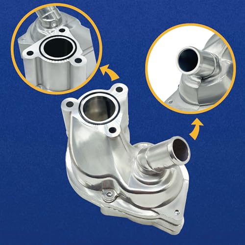 CHIYING Aluminum Thermostat Housing Upgrade for 2001-2005 Ford Explorer & 2001-2011 Ranger, Also Fits 2001-2008 Mazda B4000 & 2001 Mercury Mountaineer, Replaces SK121093 4L5E8A586AB by chiying - Used condition - Image 3