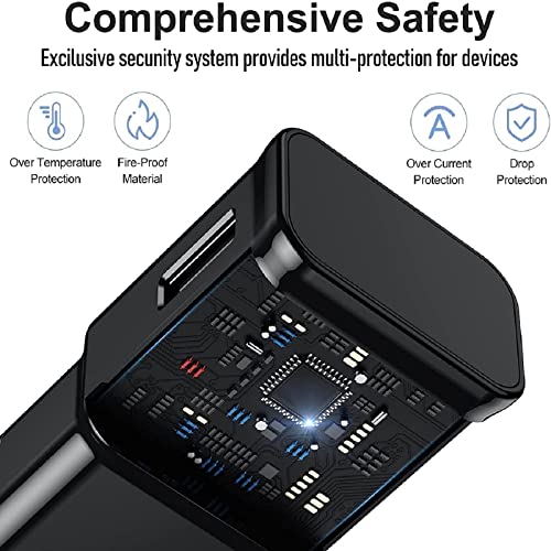 Aseyuwde GA-050YYYYU Samsung Charger Fast Charging 6Ft Type C Charger Usb Wall Charger Samsung Fast Charger For Samsung Galaxy S20/S20+/S10/S10+/S10E/S21/S22+/S23/S24/Plus/Ultra/Fe,A55/A54/A15/A25/A35/A05/C55,Note 20/10/9 thumb #3