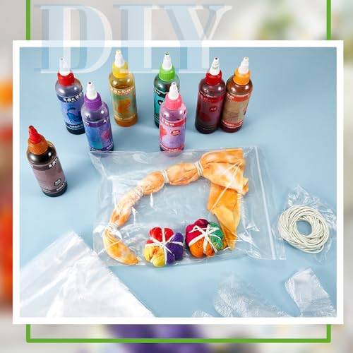 Silkfly 100 Pcs White Cotton Bucket Hat Bulk for Tie Dye Gift Blank DIY with Accessory for Tie Dye Party Back to School (Small) by Silkfly - Used condition - Image 5