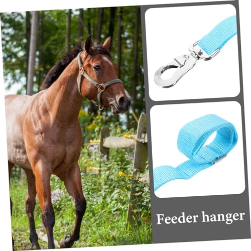 VANZACK Gancho para balde de cavalo cinta alimentadora substituível cinta de alimentação conveniente