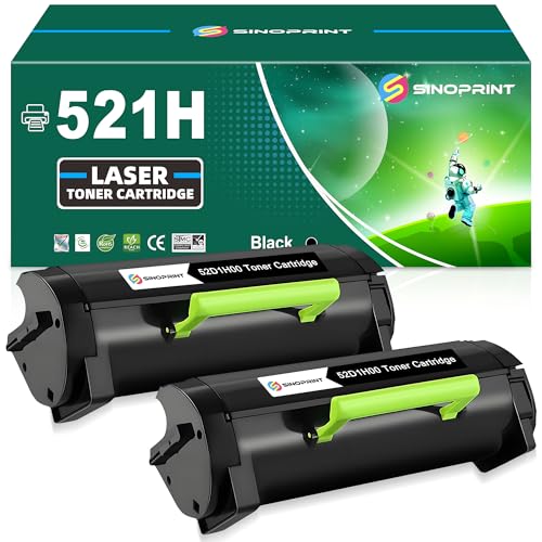 Cartouche de toner 521H haute capacité pour des impressions nettes sur MS810
