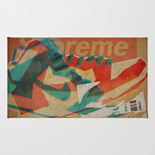 Pouenm1 Nike Dunk Hi Pro Sb Supreme Highsnobiety Doormat, 15 Inch By 24 Inch