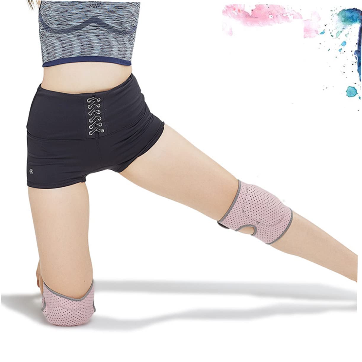 balacoo Dance Knee Pads for Boy Girl Teens Breathable Supportive Knee Protectors for Volleyball Yoga and Dance Activities Moisture-wicking for Comfort