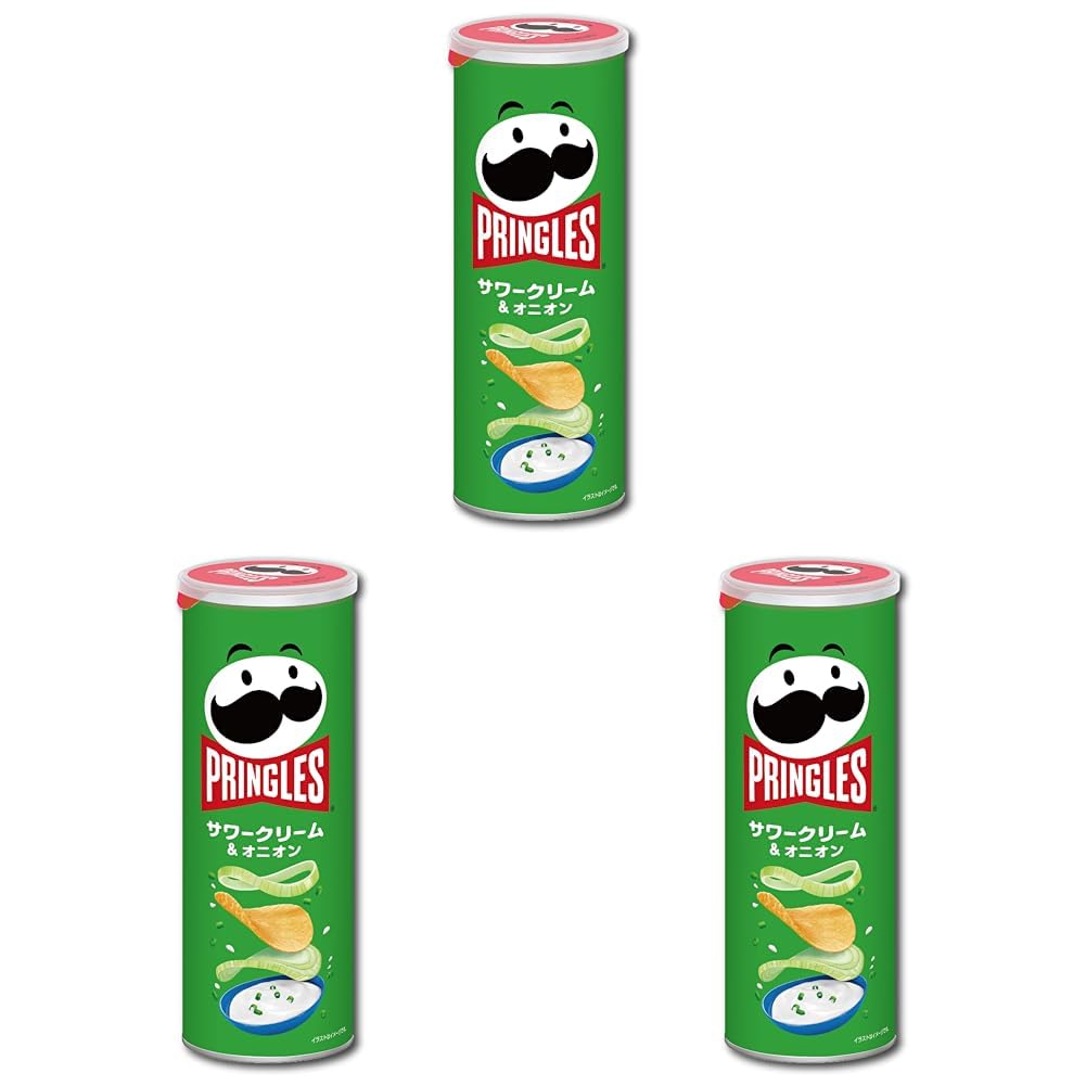 Amazon.co.jp: ケロッグ プリングルズ サワークリーム&オニオン M缶
