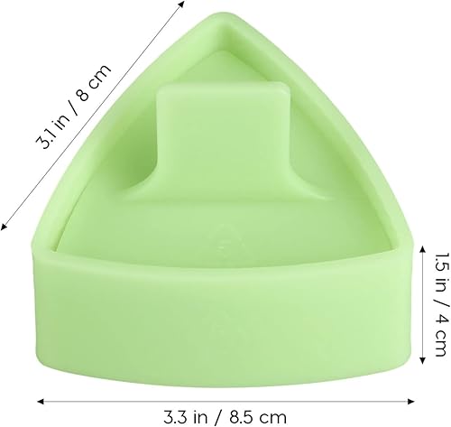 Miniatura 3 de DOITOOL Molde triangular de Onigiri de 2 piezas  Molde de bolas de arroz antiadherentes para hacer sushi  Molde de arroz clásico lindo molde de