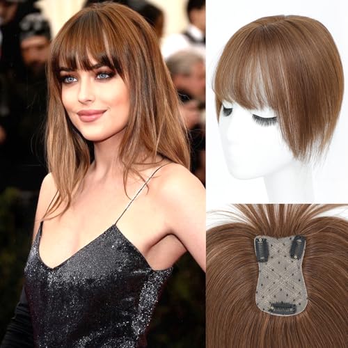 Hair Toppers for Women Real Human Hair， 360° 3D Cover