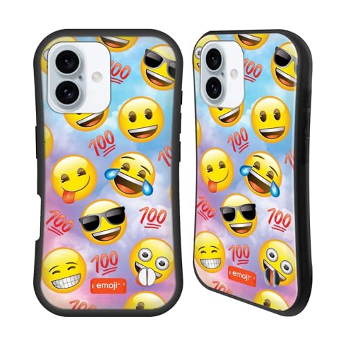 Head Case Designs Licenza Ufficiale Emoji® Felice Smileys Custodia Cover