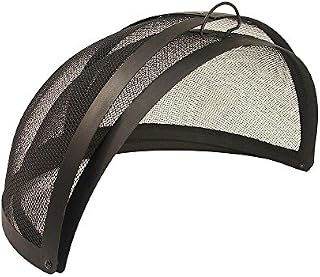 Catalina Creations 24" Heavy Duty Fire Pit, Easy Access, Hinged, Spark Screen