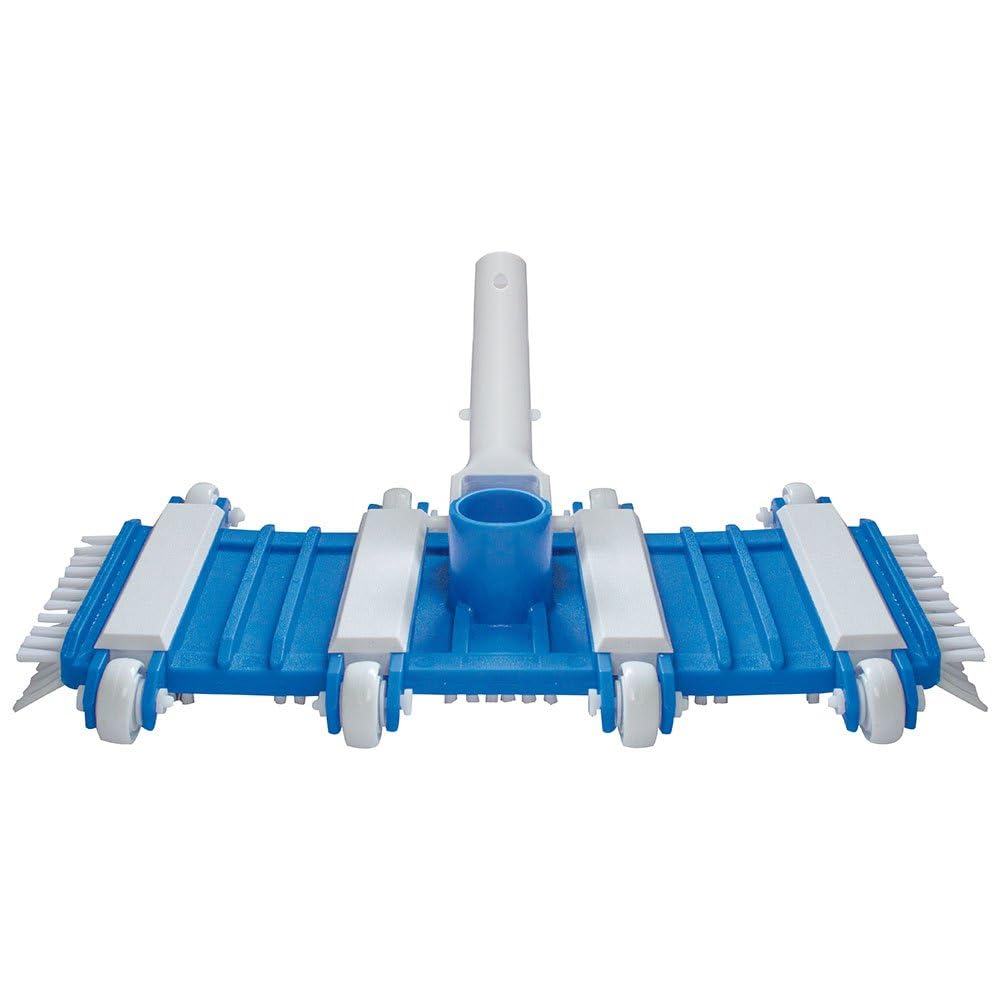 Productos QP 500332C - Limpiafondos flexible, con cepillos laterales, fijación clip
