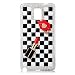 ACC5Star(TM) New Arrival Bling Diamond Cristal Chain Rouge and Kiss Clear Case Cover Skin for Samsung Galaxy Note 4 + High Quality Random Color Stylus + 10*15 Cm Green Soft Clean Cloth with Logo