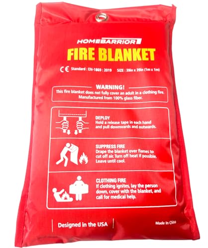 Emergency-Fire-Blanket-for-Fire-Suppression-39x39-inches-Flame-Retardant-Fabric-Fireproof-Blanket-Survival-Gear-for-Home-Safety-Outdoor-Camping-4-Pack