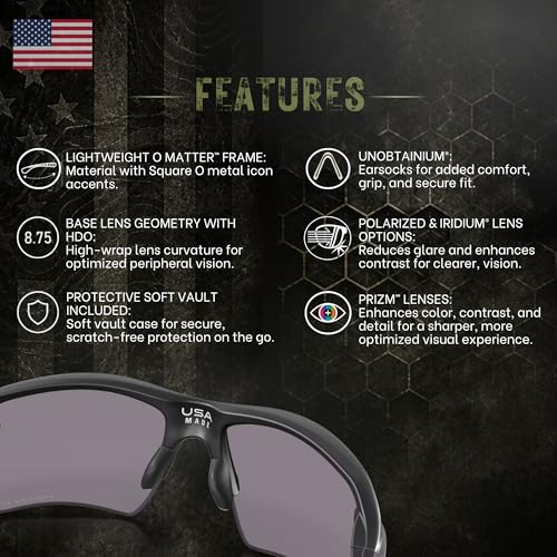 Image of Oakley Standard Issue SI FLAK 2.0 XL Uniform Collection Sunglasses With Kit
