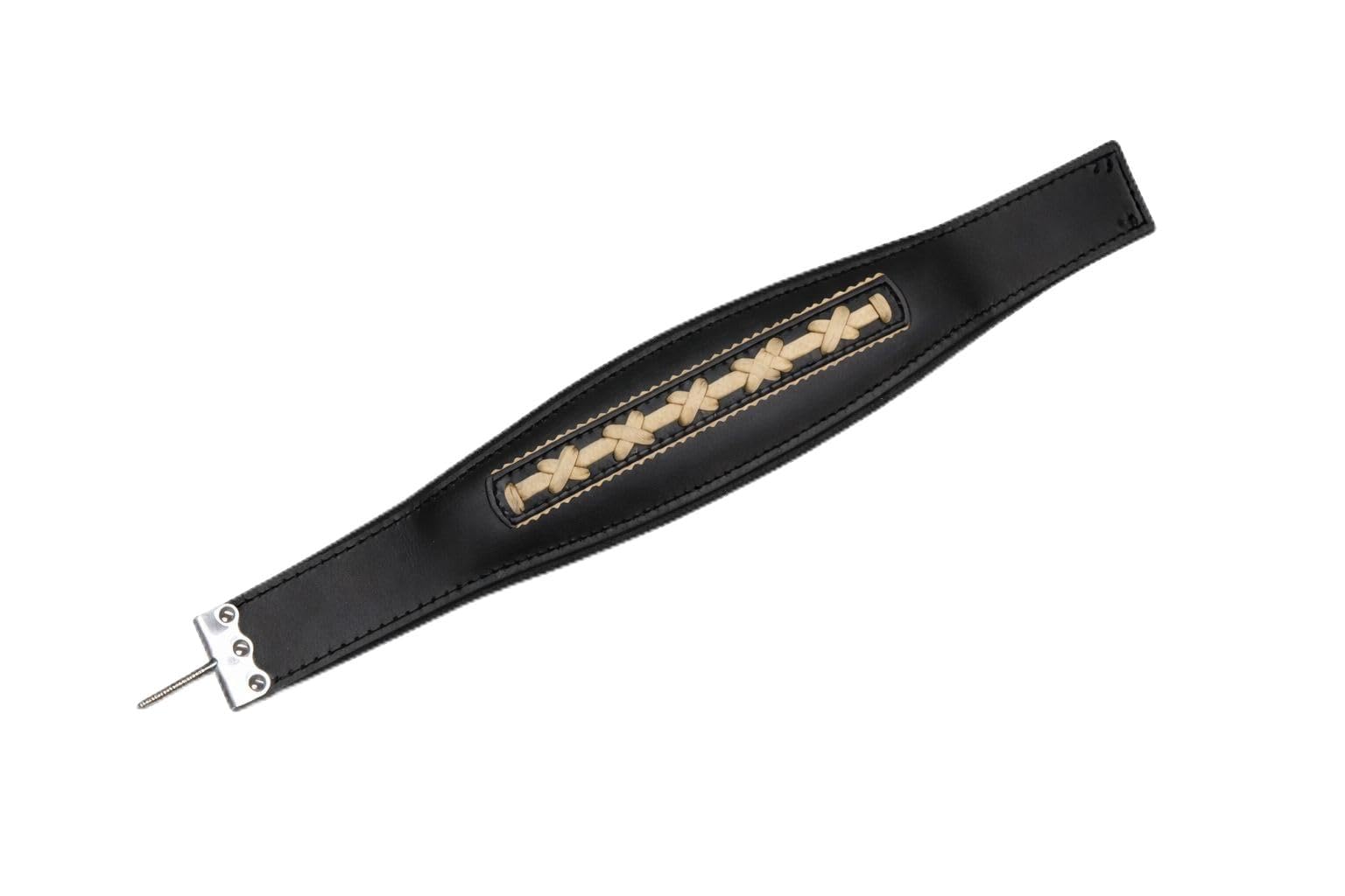 Steirische Harmonika Bassriemen Extravagant schwarz inkl. Spindel – gepolstert, verstellbar & edel verarbeitet – hochwertiger Bassgurt für Harmonika im exklusiven Design, robust & komfortabel