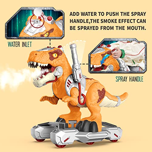 Sethland Dinosaur Ride On Toys, Ride On Cars For Kids With Music And Light, Children Scooter Foot-To-Floor Walker, Ride On Toy Indoor Outdoor For Preschool Kids #TOP2