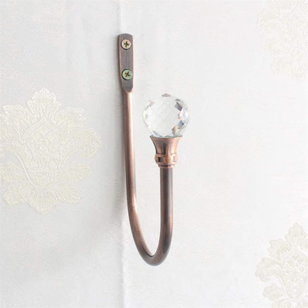 Boule de Cristal Sangles de Rideau Magnétiques Accueil Boucles de Fixation de Rideau Clips Tiges Accessoires Crochets (Couleur : A, Taille (A comme Le Montre l'image)