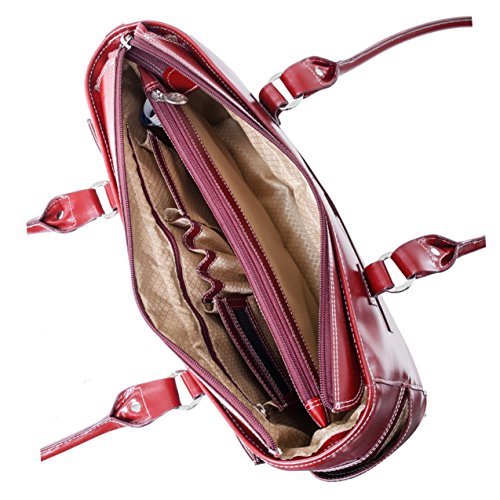 McKleinUSA red leather tote bag – image 3
