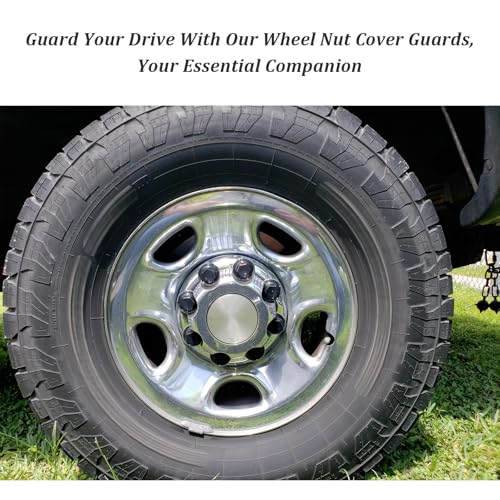 Image of Salior 6PCS Wheel Lug Nut Covers M27x2.0 OEM 15646250,Bolt Covers Caps for Wheel Lug Nuts Protection and Car Decorations,Lug Nut Caps Car Accessories Compatible with Chevrolet GMC Cadillac (6PCS)