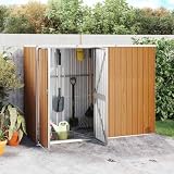Lumanois Cobertizo Herramientas jardín Acero galvanizado 225x89x161,36.62kg-316216