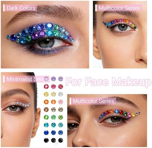 42 Colors Resin Jelly Rhinestones Bedazzling Kit, 32000 Pcs Flatback Gems - 5