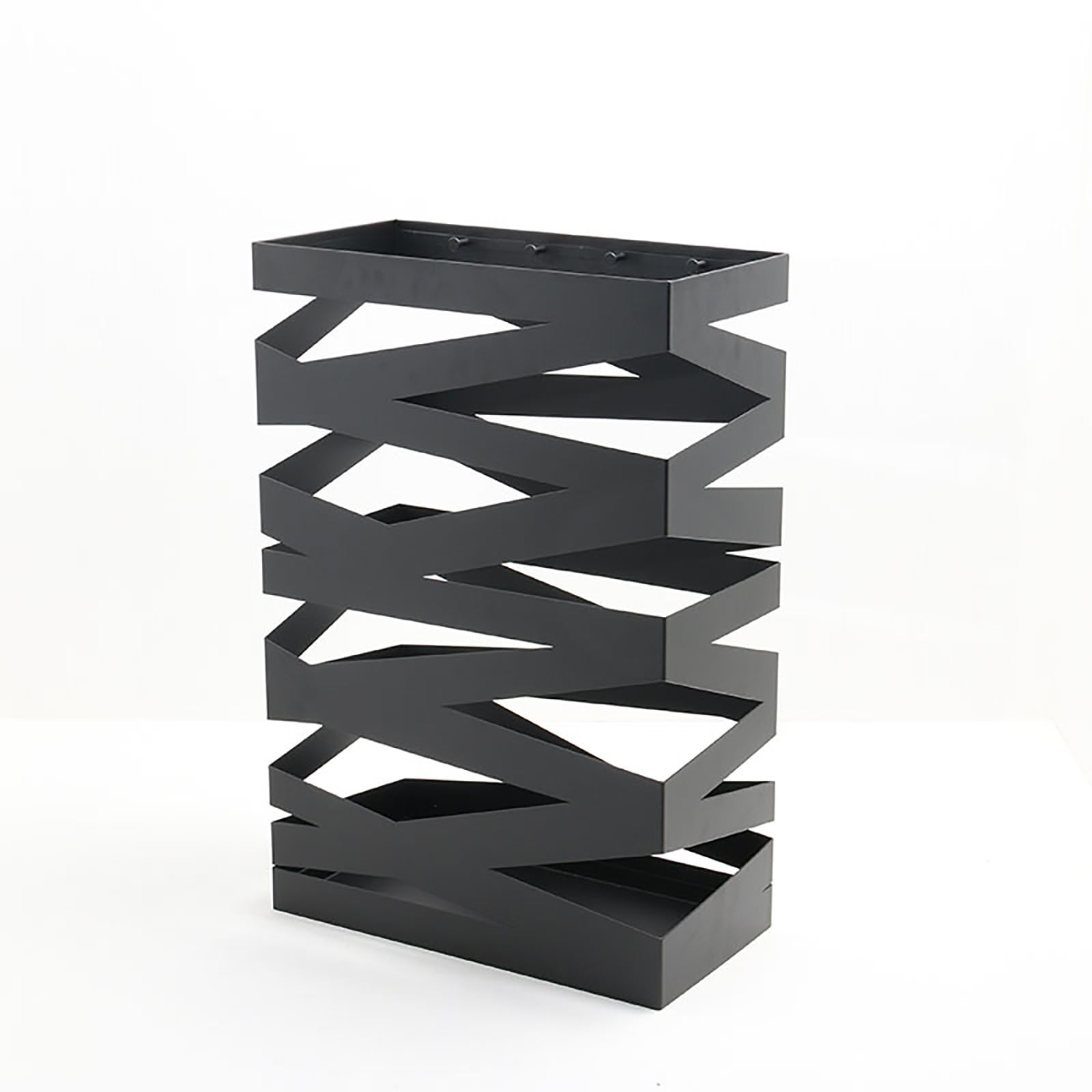 Porte-parapluies design ajouré idéal pour organiser l'entrée ou le bureau