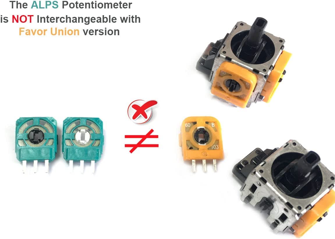 Amazon.co.jp: 8個セット ALPS 10K 交換用 トリマーポテンショメータ