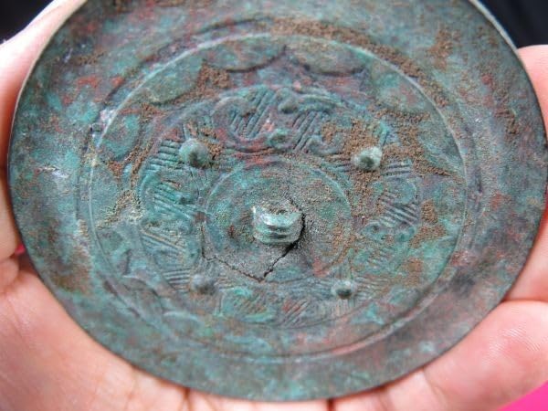Amazon.co.jp: 戦国鏡中国戦国時代紀元前遺跡発掘品金工副葬品 303