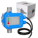 Presscontrol - Regolatore di pressione, pompa d'acqua, 1100 W, IP65, cavo incluso FLUVIA