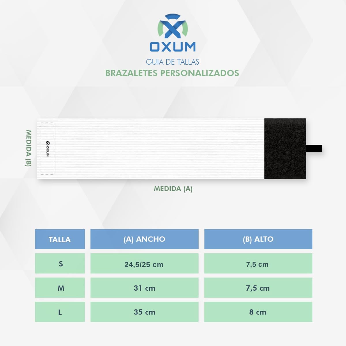Brazalete de Capitán OXUM Sport - Brazalete de Fútbol Elástico y Ajustable para niños y Adultos