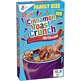 Cinnamon Toast Crunch Breakfast Cereal, Mexican Style Hot Chocolate, Family Size, Limited Edition, 18.8 oz