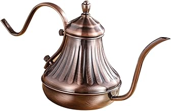 TIDTALEO 1 pç Bule de café palácio bule turco cafeteira elétrica cafeteira turca cafeteira cafeteira de aço inoxidável água cafeteira durável suporte de café prático metal