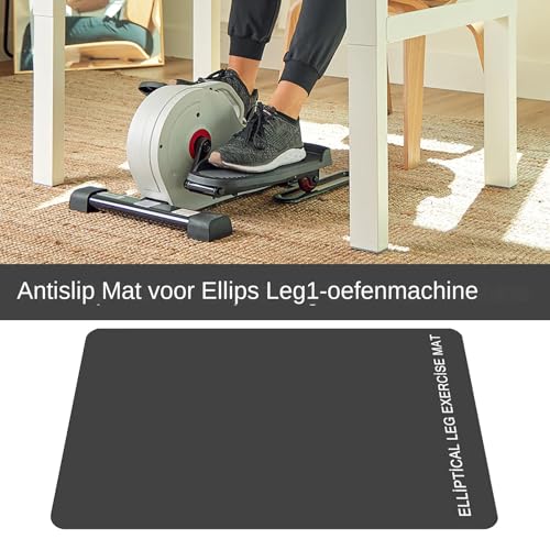 Ellipse Leg Exerciser Antislipmat - Antislip Fitnesspad, Mat Voor Trainingsapparatuur, Ondersteuningsmat Thuistraining | Oefenmat Voor Onder Het Bureau Elliptische Marskramer, Voetpedaalmachine, - Afbeelding 3