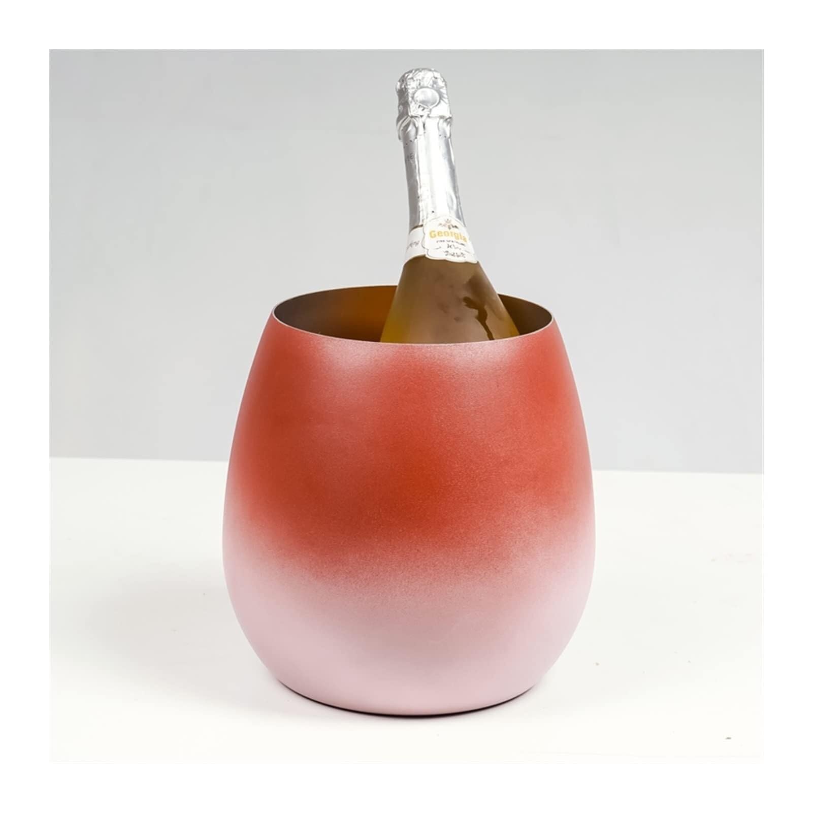 Secchiello per Il Ghiaccio Secchiello per Il Ghiaccio Secchiello per Champagne con Gradiente di Moda Secchiello per Il Ghiaccio in Acciaio Inossidabile Secchiello per Il Ghiaccio c