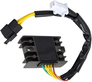 TOTMOX Retificador regulador de tensão para motocicleta | 1 peça OEM Fit 31600-KRH-D01 compatível com Honda XR125L 2003-2012 XR250L XR400L