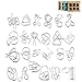 DAN DISCOUNTS Set da 24 puzzle in filo metallico con puzzle da 24 pezzi di filo, gioco di pazienza, gioco di pensiero Brainteaser giocattolo logico per bambini e adulti
