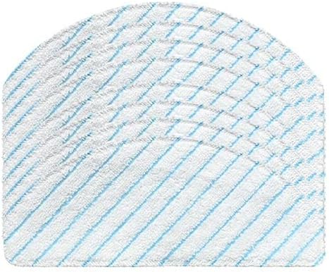 Compatible with Roller Brush Filter Mop Cloth Side Kits/Fit for Ecovacs Deebot OZMO T8 AIVI Vauum Cleaner Accessories (Color : 50pcs)