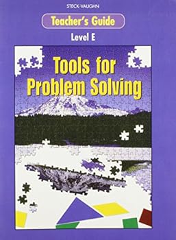 Paperback Steck-Vaughn Tools for Problem Solving: Teacher's Guide Cover (Level E) 1999 Book